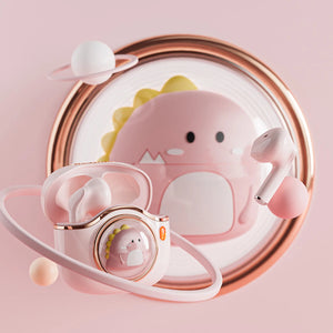 Unicorn Kawaii Mini Earphones With Micro Airbuds