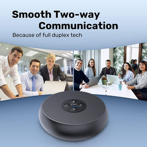 Speakerphone 360° voice pickup speaker and microphone