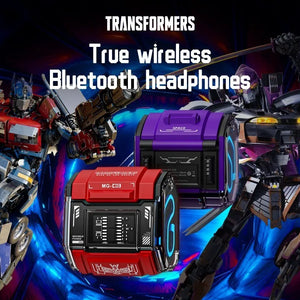 Transformers TWS bluetooth 5.3 HiFi sound low latency earphones