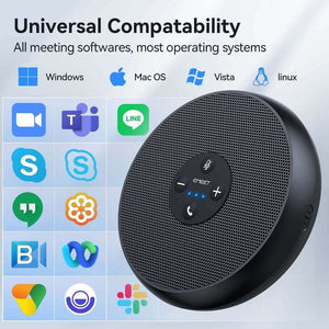 Speakerphone 360° voice pickup speaker and microphone