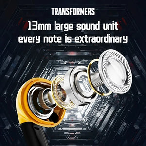 Transformers TWS bluetooth 5.3 HiFi sound low latency earphones