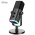 FIFINE USB/XLR Dynamic Microphone with Touch Mute Button
