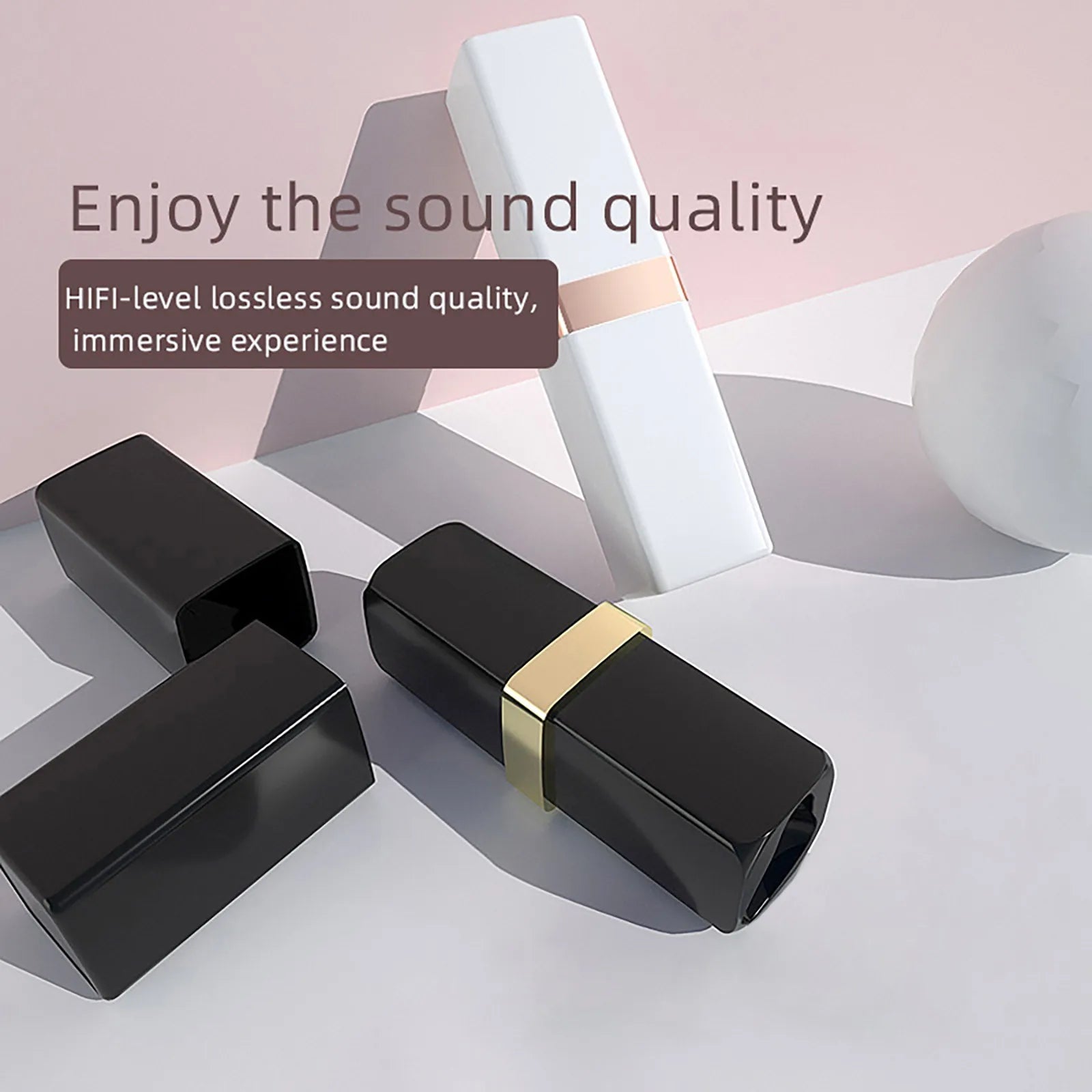 Bluetooth Wireless Lipstick In-ear Earphones