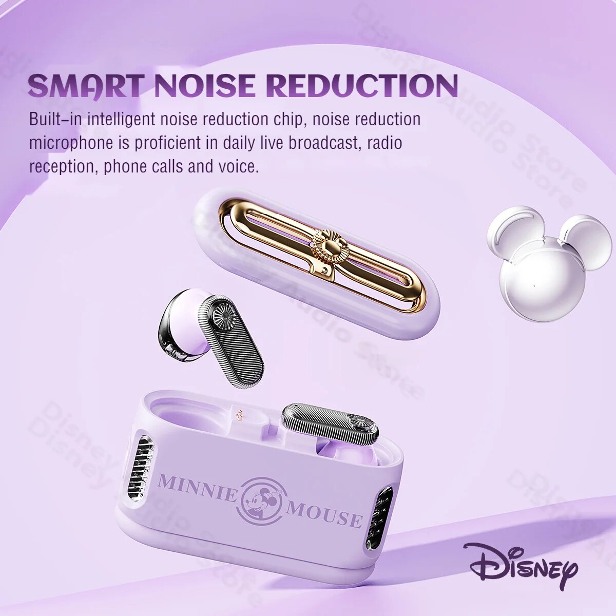 Disney TWS 2 In 1 Power Bank Bluetooth Earphones Wireless headphones