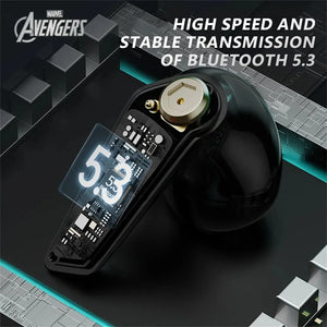 Disney Marvel Necklace 3D HIFI Bluetooth Earphones