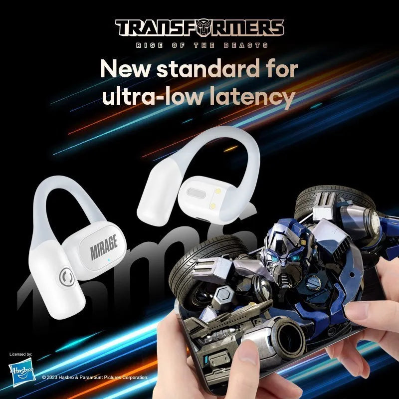 Écouteurs tour d'oreille Bluetooth 5.3 OWS Transformers