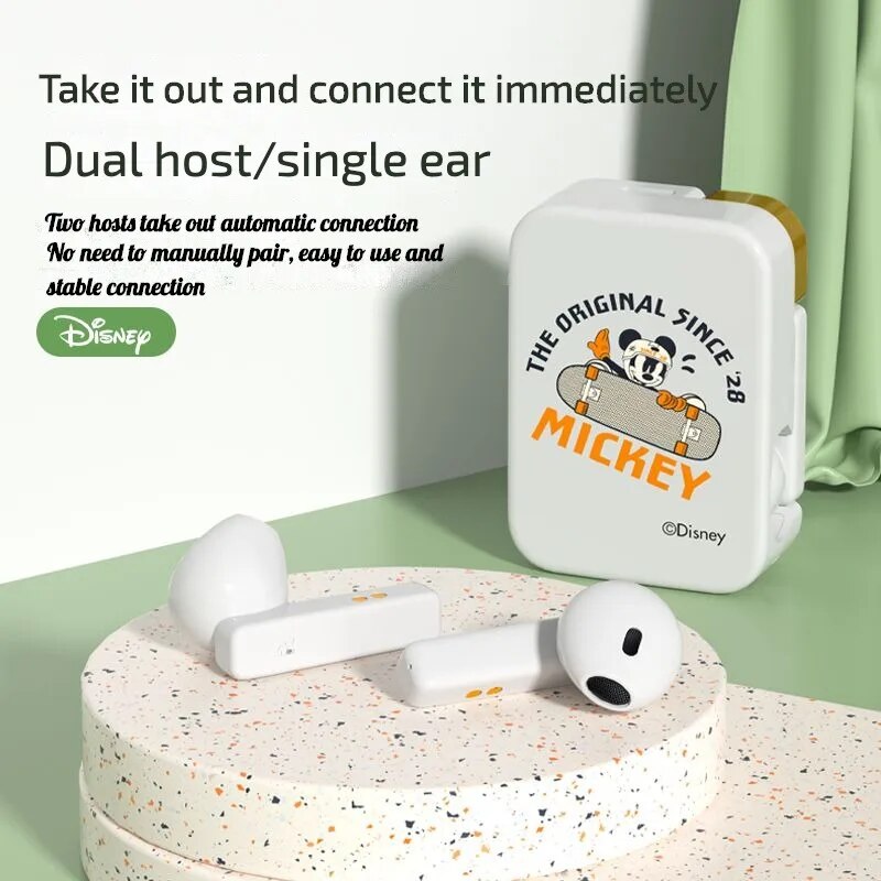 Disney 2023 New joint real bluetooth earphones Wireless headphones