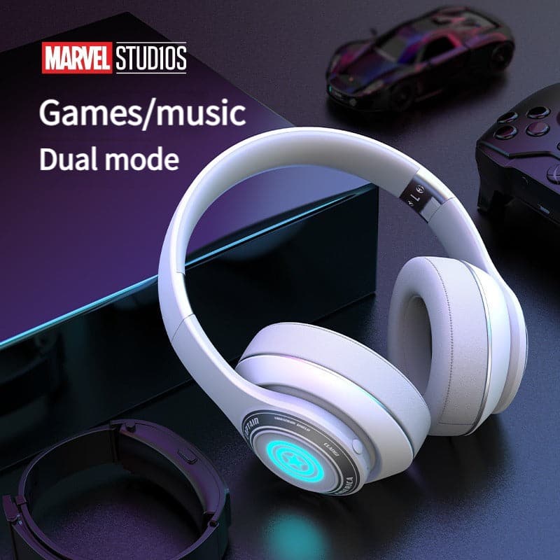 Marvel H2 bluetooth gaming headset cool noise canceling no delay
