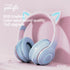 New cat ear illuminated wireless bluetooth headsets
