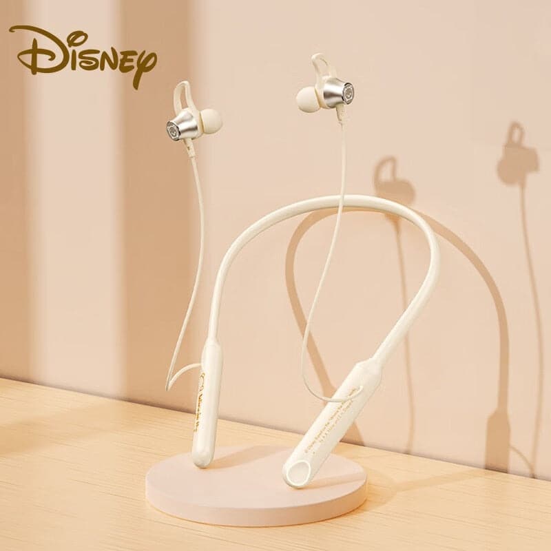 Disney QSQ5 hanging neck wireless bluetooth earphones