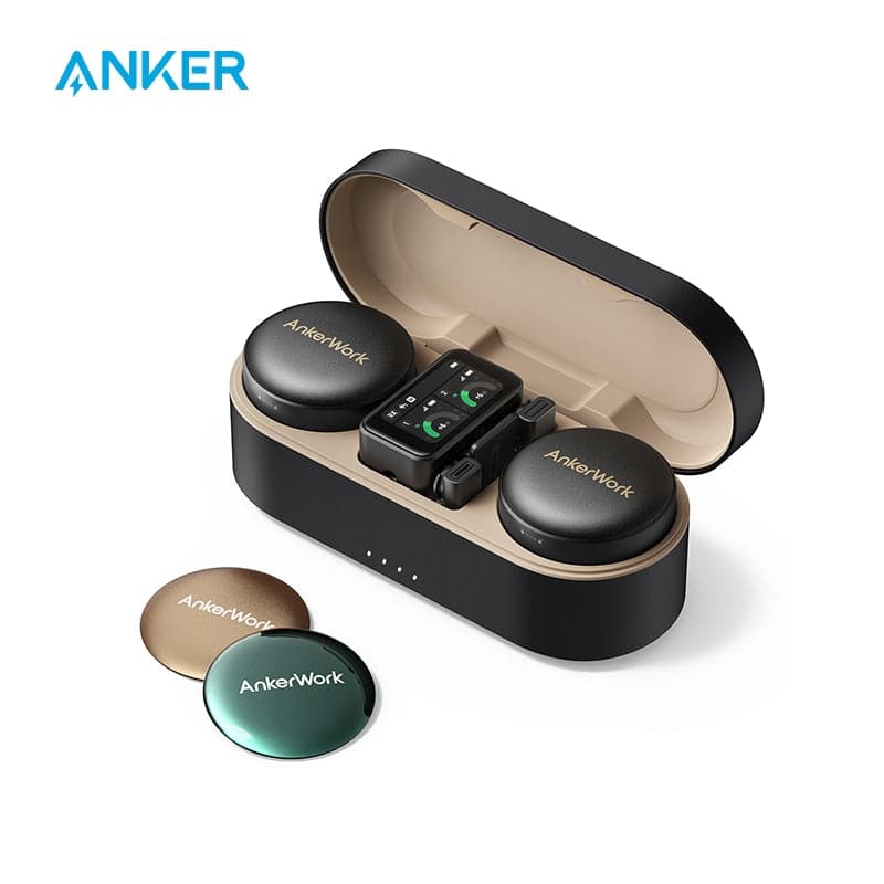 AnkerWork wireless lavalier microphone