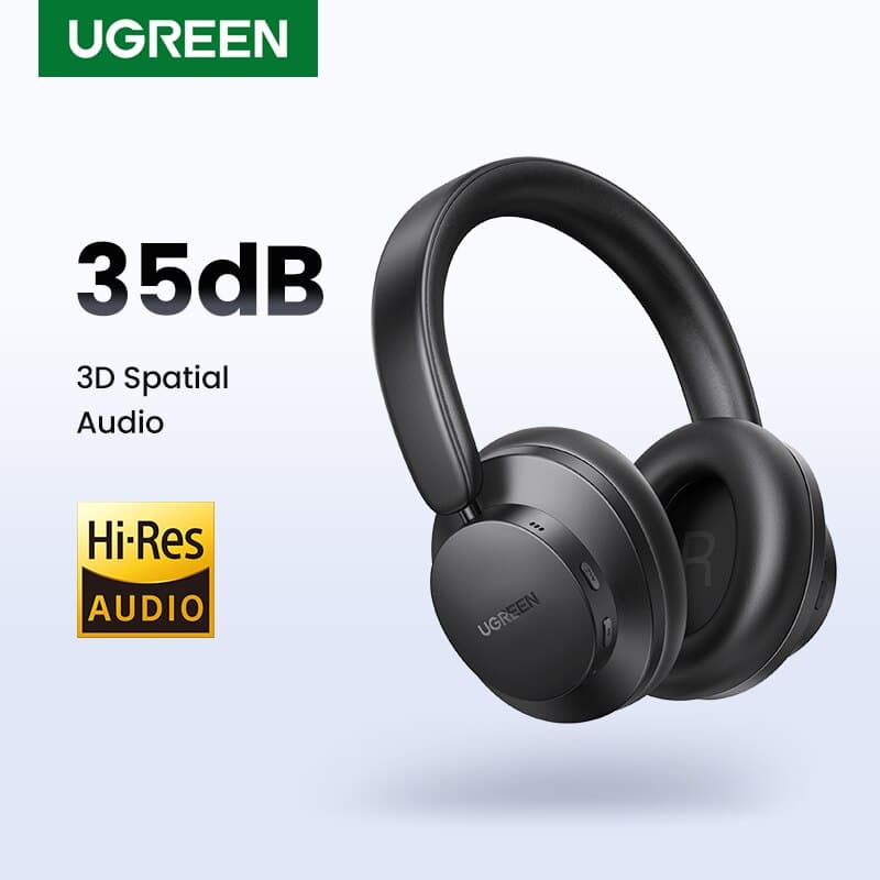 UGREEN TWS hybrid 35dB ANC active noise cancelling headset